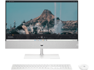 HP AIO 24-CA2001D PC (Snowflake White) | Intel i5-13400T