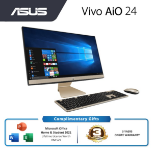 Asus M3400WY-BA002WS All In One Desktop | AMD Ryzen 7 5825U Processor