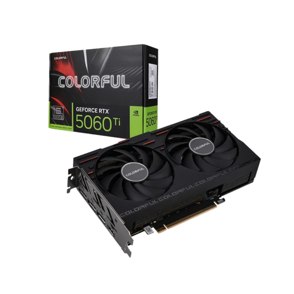 GPU00025.jpg Colorful GeForce RTX 5060 Ti Gaming DUO 16GB-V 16GB GDDR7