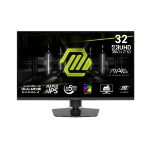 MSI MAG322URDF E16 UHD Dual Mode 31.5”/27”/24.5” Gaming Monitor | 3840 x 2160/1920 x 1080