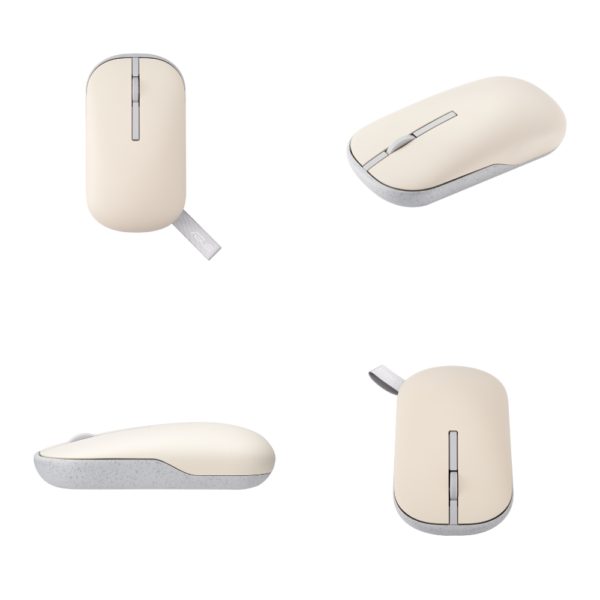 MS00048-01.png Asus Wireless Mouse MD100 (Beige/Blue/Purple) | Silent click | Dual mode | Anti-bacterial | 1Y Warranty